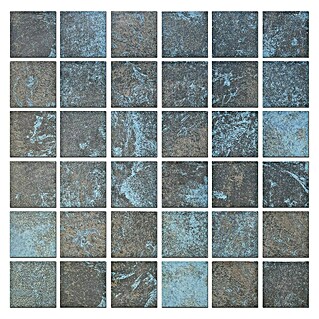 Malla mosaico Bali (29 x 29 cm, Green, Mate, 8 pzs.)