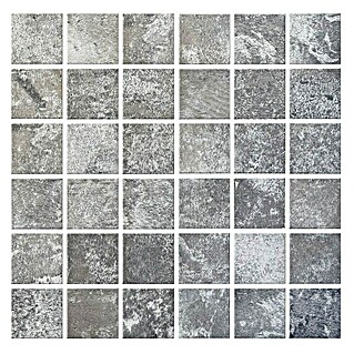 Malla mosaico Bali (29 x 29 cm, Grey, Mate, 8 pzs.)