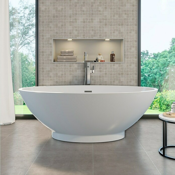 Malla mosaico Beton (29 x 29 cm, Moka, Mate, 8 pzs.) | BAUHAUS