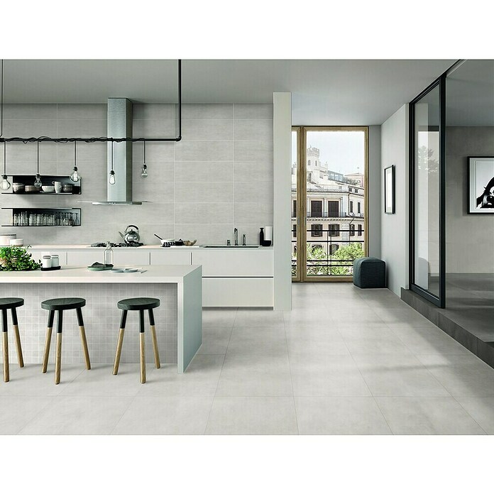 Malla mosaico Beton (29 x 29 cm, Snow, Mate, 8 pzs.) | BAUHAUS