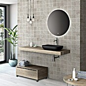 Malla mosaico Travertino cuadros (30 x 30 cm, Beige, Mate, 8 pzs.) | BAUHAUS