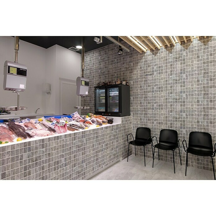 Malla mosaico Bali (29 x 29 cm, Gris, Brillante, 8 pzs.) | BAUHAUS