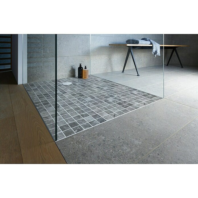 Malla mosaico Bali (29 x 29 cm, Grey, Mate, 8 pzs.) | BAUHAUS