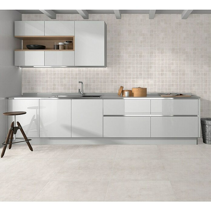 Malla mosaico Beton (29 x 29 cm, Snow, Mate, 8 pzs.) | BAUHAUS