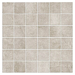 Malla mosaico Beton (29 x 29 cm, Moka, Mate, 8 pzs.)