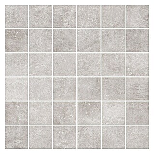 Malla mosaico Beton (29 x 29 cm, Grey, Mate, 8 pzs.)