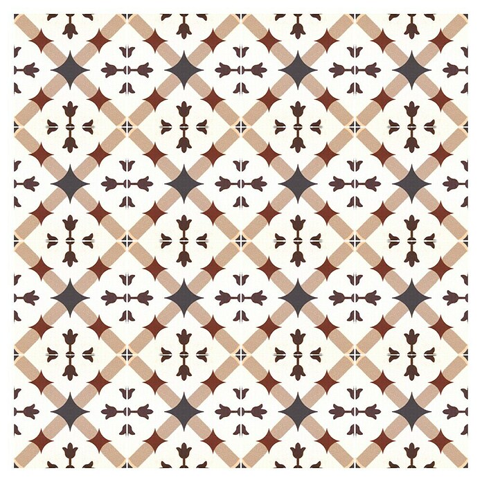 Malla mosaico Prado (29 x 29 cm, Granate, Mate, 8 pzs.) | BAUHAUS