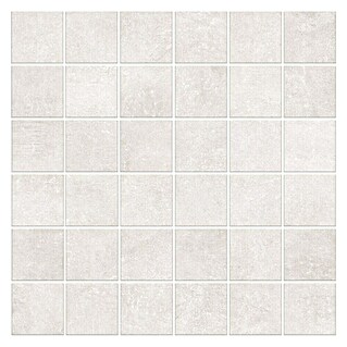 Malla mosaico Beton (29 x 29 cm, Snow, Mate, 8 pzs.)