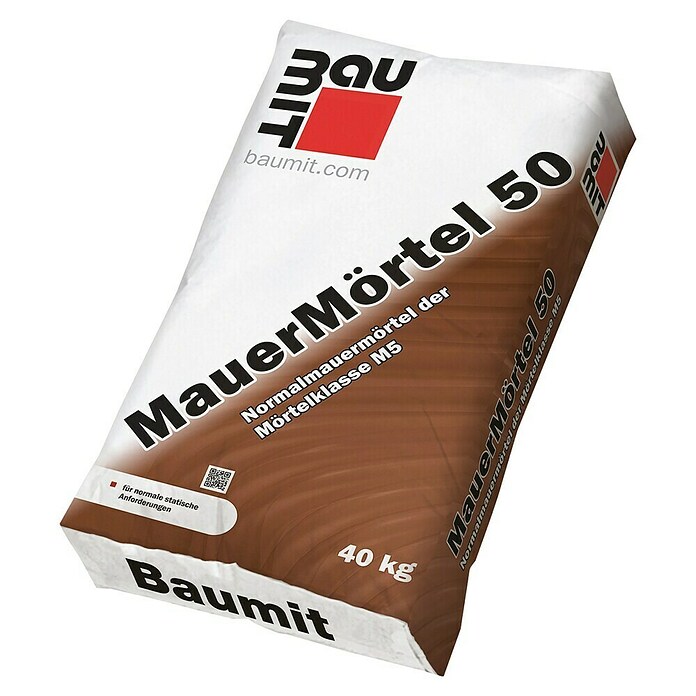 Baumit Mauermörtel 50 (40 kg, Körnung: 0 - 4 mm)