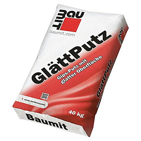 Baumit Glättputz (40 kg, Körnung: 0 mm - 1 mm)
