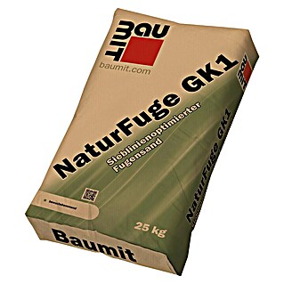 Baumit Fugensand NaturFuge GK 1 (25 kg, Fugenbreite: 3 mm - 8 mm, Körnung: 1 mm)