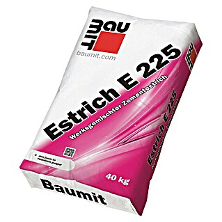 Baumit Estrich E 225 (40 kg, Körnung: 0 mm - 4 mm)