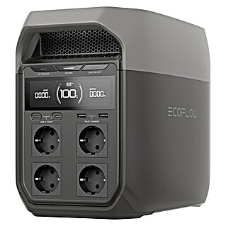 EcoFlow Powerstation Delta 3 - 0% MwSt. (Akkuleistung: 1 024 Wh)