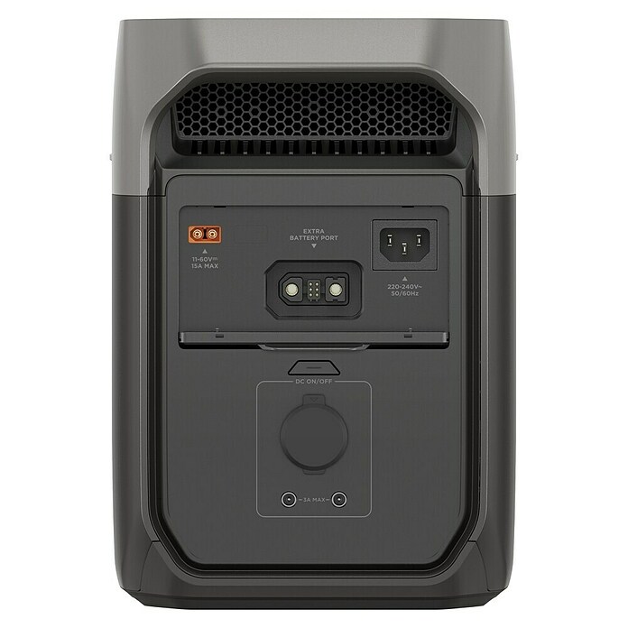 EcoFlow Powerstation Delta 3 (1 024 Wh, Silber/Schwarz) | BAUHAUS