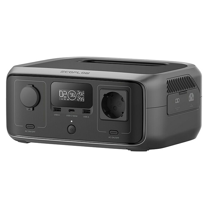 ECOFLOW – Estación Batería Ecoflow River UPS 3 – 246 Wh / 300 – 600 W.