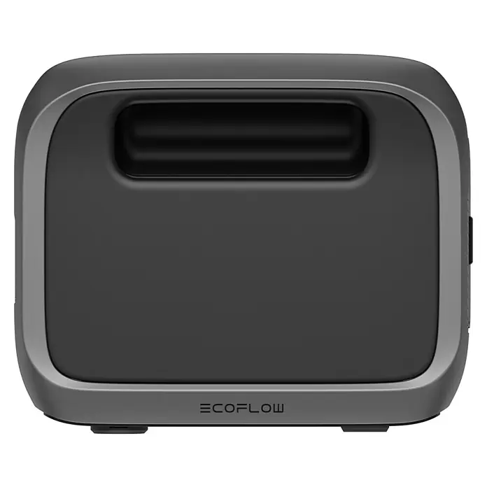 EcoFlow Estación de energía portátil River 3 - 245 Wh, Negro - Vista del producto de la EcoFlow Powerstation, un generador de energía portátil y compacto para uso en exteriores. Fuente de energía confiable para llevar.