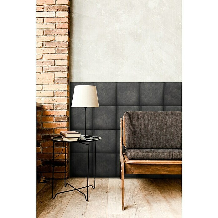 Fllow Deko-Wandpolster Preston (Schiefer, 30 x 30 cm) | BAUHAUS