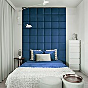 Fllow Wandpolster Velvet (Blau, L x B: 30 x 30 cm) | BAUHAUS