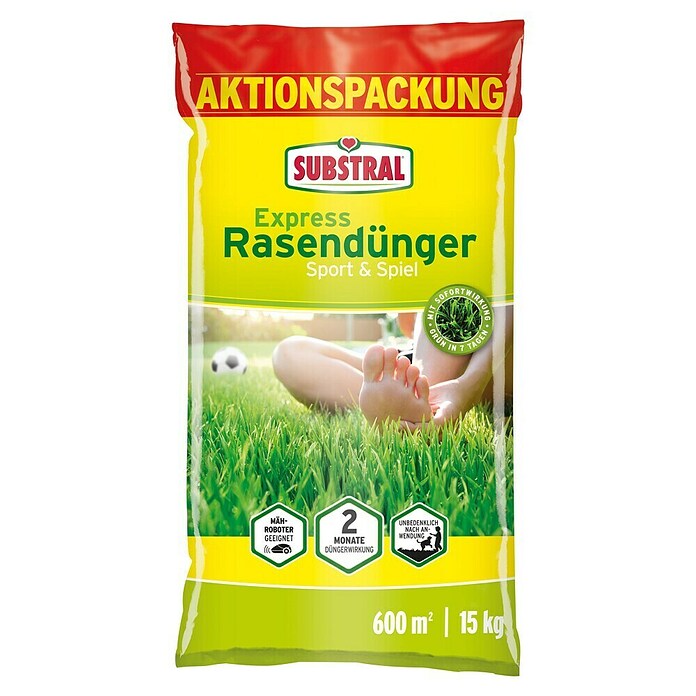 Substral Rasendünger Express Sport & Spiel (Max. Anwendungsfläche: 600 m²) | BAUHAUS