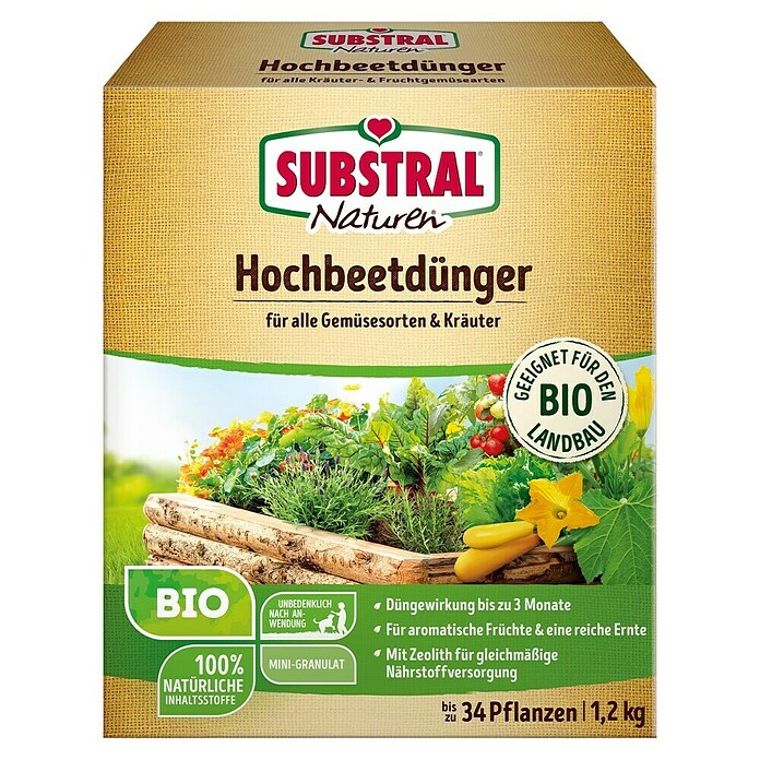 Substral Naturen Hochbeetdünger (1,2 kg) | BAUHAUS