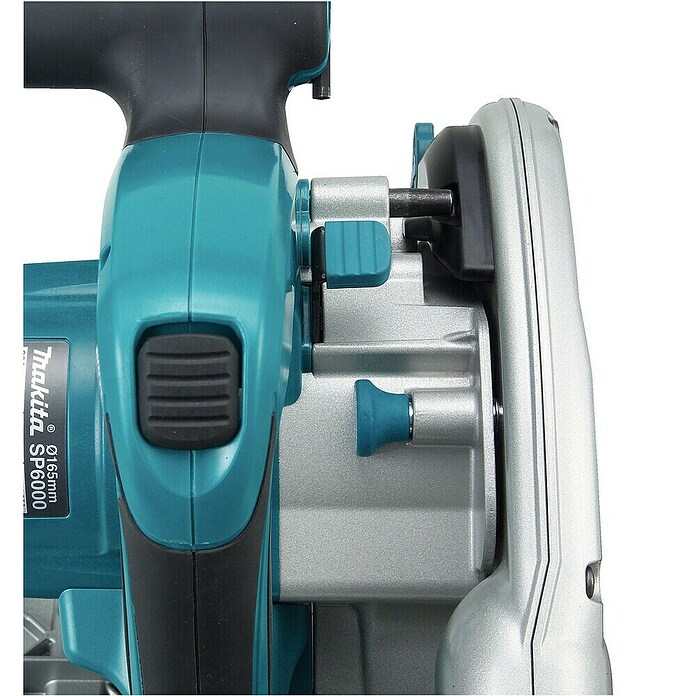 Makita Invalzaag SP6000J1X (1.300 W, Diameter zaagblad: 165 mm, Zaagdiepte bij 90°: 56 mm) | BAUHAUS