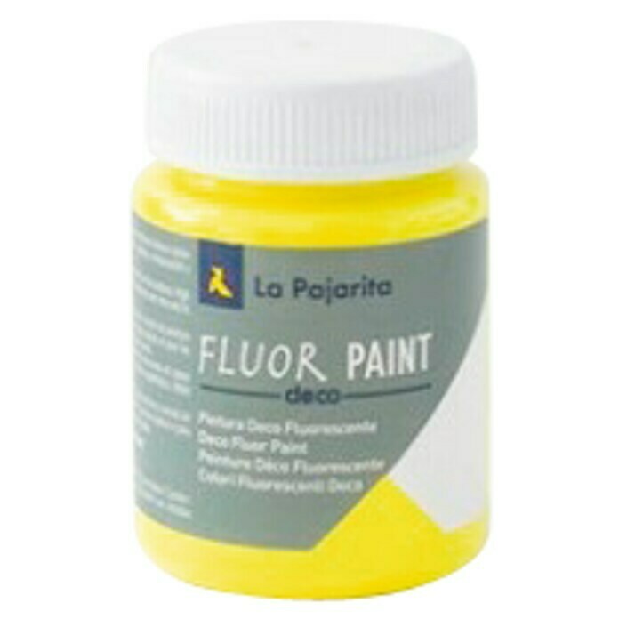 La Pajarita Pintura Fluor Paint Yellow (75 ml)