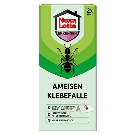 Nexa Lotte Erkennen Klebefalle Ameise
