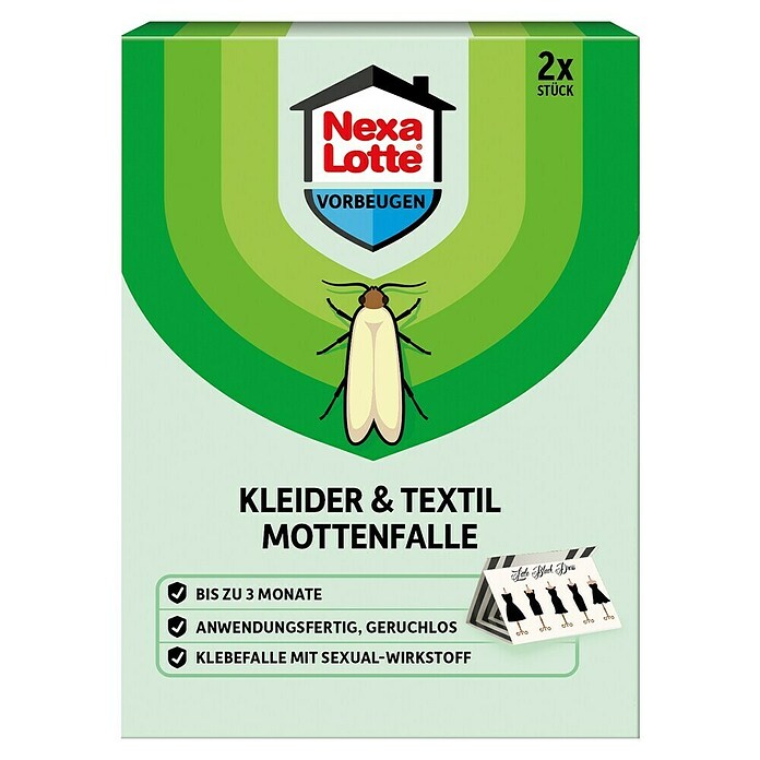 Nexa Lotte Vorbeugen Zamka za moljce  (2 Kom.) | BAUHAUS
