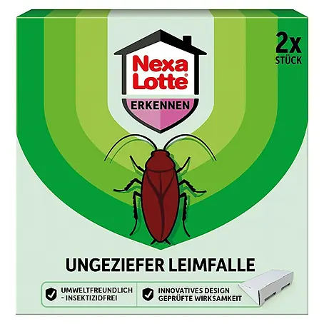 Nexa Lotte Erkennen Klebefalle Ungeziefer