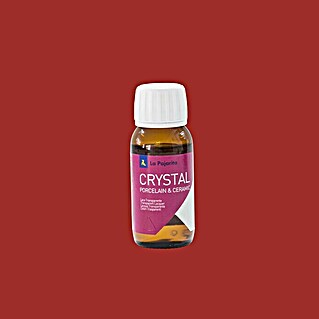 La Pajarita Laca para efectos decorativos Crystal (Rojo, 50 ml)