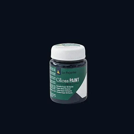 La Pajarita  Pintura Gloss Paint black Jack, 75 ml