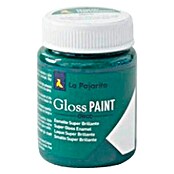 La Pajarita Pintura Gloss Paint dark green, 75 ml (Brillante)