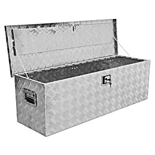 Güde Transportbox GT 165 (165 l, Aluminium, B x T x H: 1.235 x 385 x 380 mm)