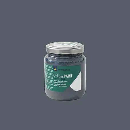 La Pajarita  Pintura Gloss Paint dark iron, 175 ml