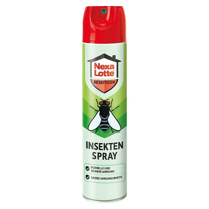 Nexa Lotte Beseitigen Insekten-Spray - 400 ml - Dose Nexa Lotte Insektenspray zur Schädlingsbekämpfung. Effektive Insektenbekämpfung mit schneller und sicherer Wirkung gegen Ungeziefer.