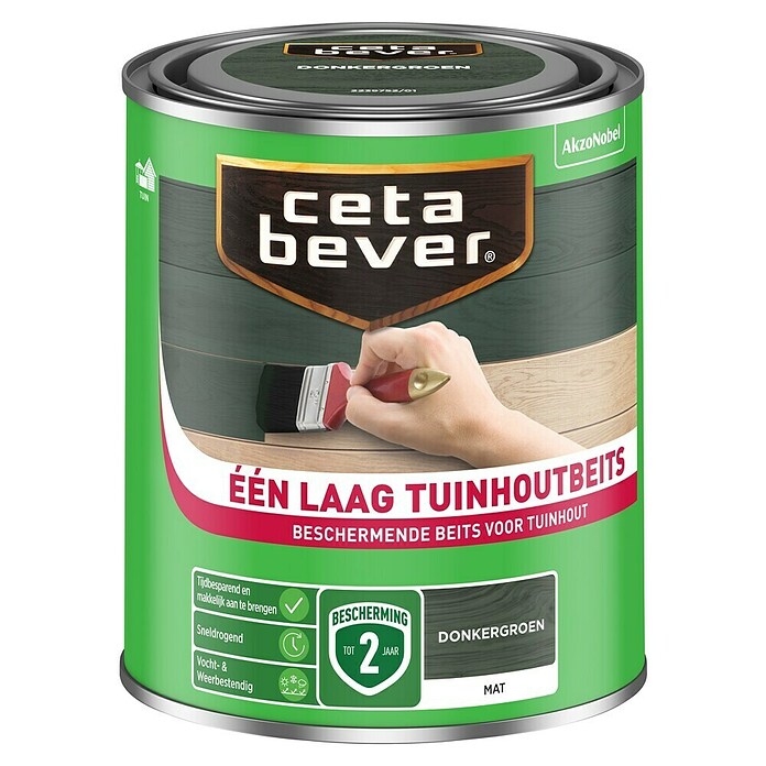 Cetabever Houtbeits (Donker Groen, 750 ml, Mat) | BAUHAUS