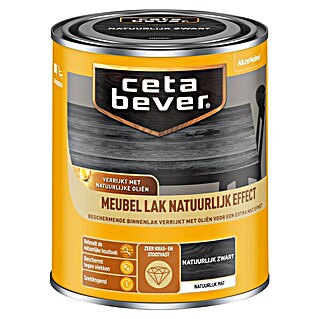 Cetabever Houtlak voor meubels (Zwart, 750 ml)