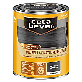 Cetabever Houtlak voor meubels (Antraciet, 750 ml)