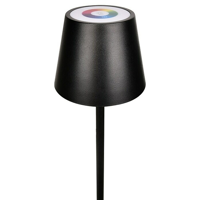 Starlux Paola Akku-Stehleuchte Paola (Schwarz, RGBW, 3 W, IP44) | BAUHAUS