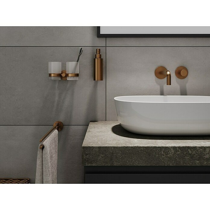 Haceka Handdoekstang (Breedte: 120 cm, Koper) | BAUHAUS