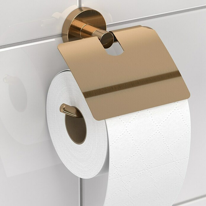 Haceka Kosmos Toiletrolhouder Klep Koper (Koper) | BAUHAUS