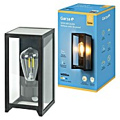 Garza Aplique solar para exterior Becquer (L x An x Al: 12 x 15 x 25 cm, Negro, IP44, 400 lm) | BAUHAUS