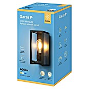 Garza Aplique solar para exterior Becquer (L x An x Al: 12 x 15 x 25 cm, Negro, IP44, 400 lm) | BAUHAUS