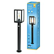 Garza Poste solar LED Becquer (14 x 15 x 80 cm, Negro) | BAUHAUS