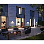Garza Aplique solar para exterior Onix (L x An x Al: 12,1 x 15,2 x 5 cm, Negro, 1.000 lm) | BAUHAUS