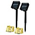 Garza Lámpara decorativa solar multipunto Cintia 1+1 