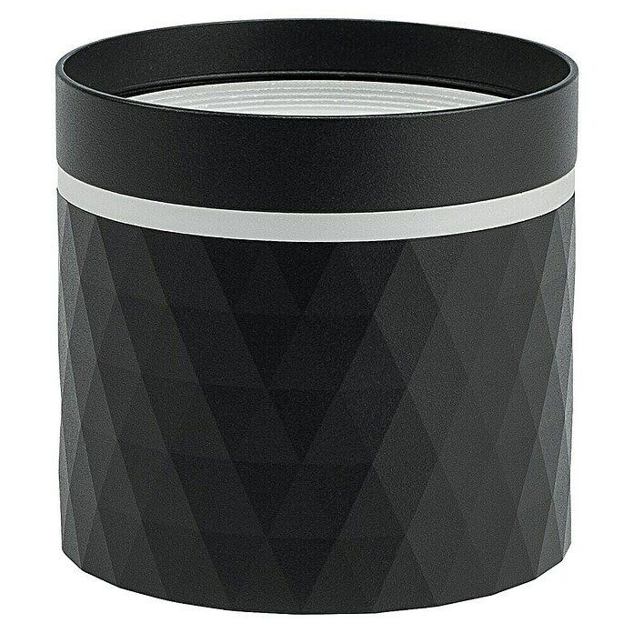 Garza Foco de pared (12 W, L x An x Al: 8,2 x 8,2 x 8,1 cm, Negro, GU10) | BAUHAUS