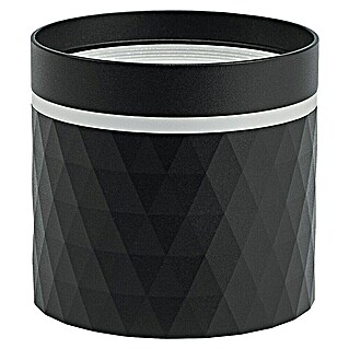 Garza Foco de pared (12 W, L x An x Al: 8,2 x 8,2 x 8,1 cm, Negro, GU10)