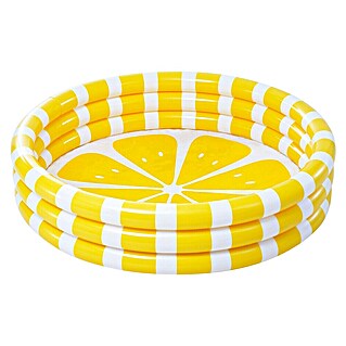 Intex Planschbecken Lemon (Ø x H: 147 x 33 cm, Vinyl, Gelb/Weiß, 330 l)