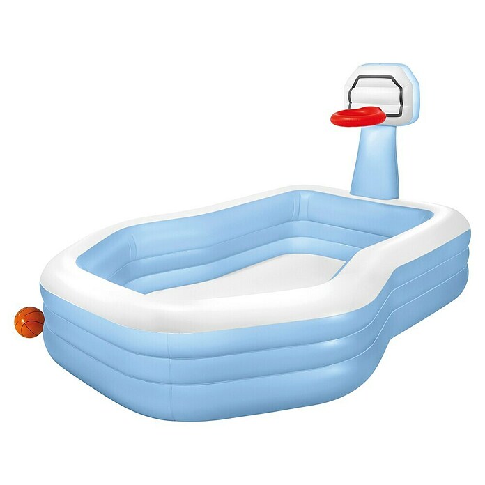 Intex Planschbecken Hoops Family (257 x 188 x 135 cm, Vinyl) | BAUHAUS